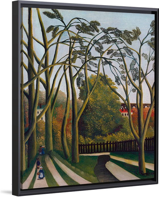 "The Banks of the Bievre near Bicetre", Henri Rousseau