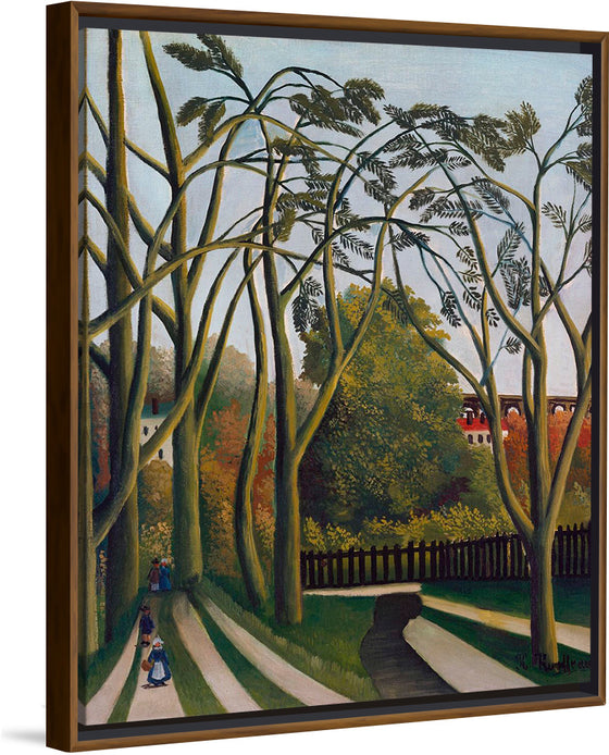 "The Banks of the Bievre near Bicetre", Henri Rousseau