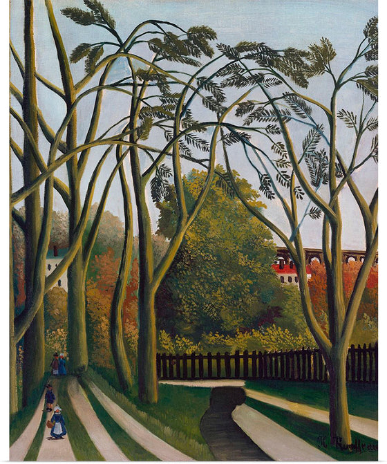 "The Banks of the Bievre near Bicetre", Henri Rousseau