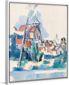 "Church at Montigny-sur-Loing (L'Église de Montigny-sur-Loing)",  Paul Cezanne