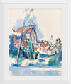 "Church at Montigny-sur-Loing (L'Église de Montigny-sur-Loing)",  Paul Cezanne