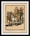 "Four Men on Horse-drawn Carriage", Edward Penfield