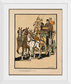 "Four Men on Horse-drawn Carriage", Edward Penfield