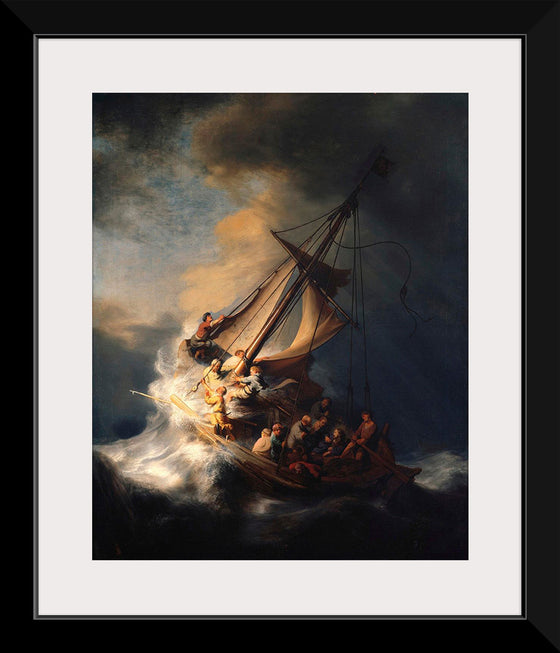 "The Storm on the Sea of Galilee", Rembrandt van Rijn