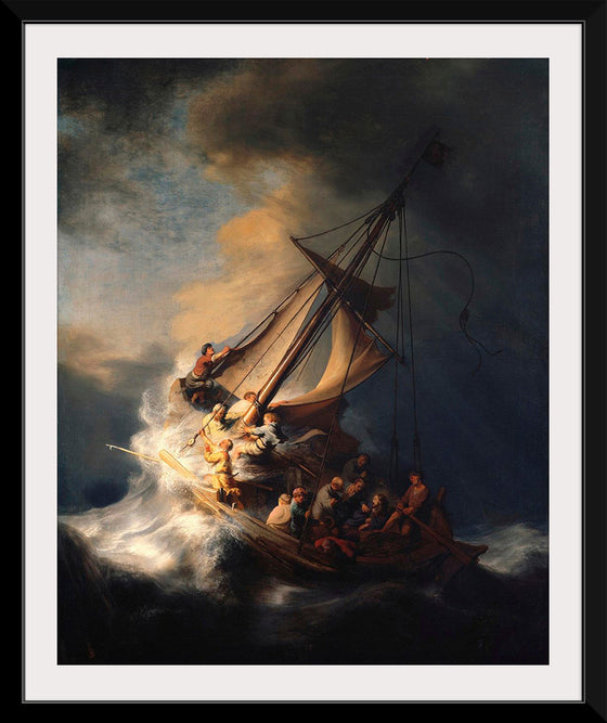 "The Storm on the Sea of Galilee", Rembrandt van Rijn