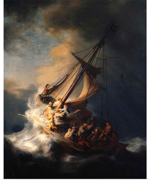 "The Storm on the Sea of Galilee", Rembrandt van Rijn