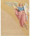 "Decoration of an Arch: Archangel with a Sword", Eduard Jakob von Steinle