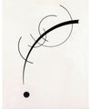 "Curve to the Point: Accompanying Sound of Geometric Curves", Wassily Kandinsky