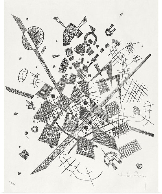 "Kleine Welten IX (Small Worlds IX)", Wassily Kandinsky