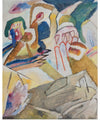 "Improvisation 18 (with tombstone)", Wassily Kandinsky