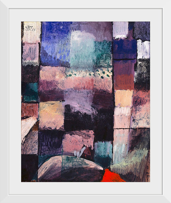 "About a motif from Hammamet", Paul Klee