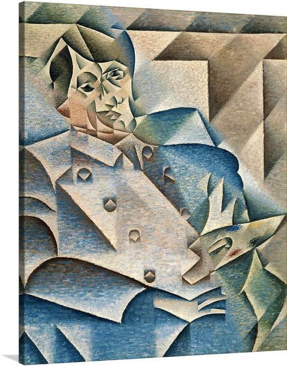 "Portrait of Picasso", Juan Gris