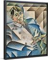 "Portrait of Picasso", Juan Gris