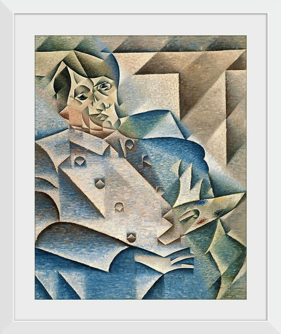 "Portrait of Picasso", Juan Gris