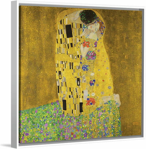"Der Kuss (Liebespaar)(1907)", Gustav Klimt