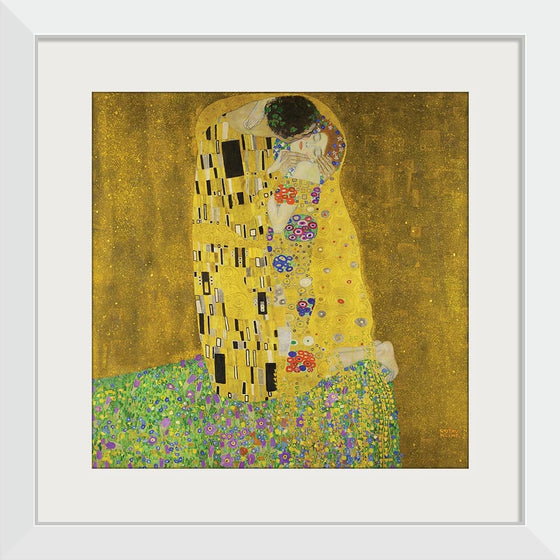 "Der Kuss (Liebespaar)(1907)", Gustav Klimt