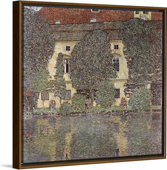 "Castle Kammer at Attersee III (Schloss Kammer am Attersee III)(1910)", Gustav Klimt