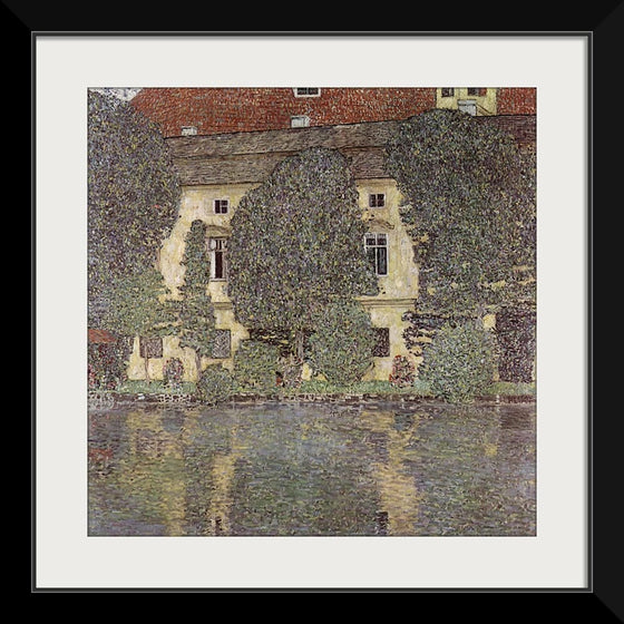 "Castle Kammer at Attersee III (Schloss Kammer am Attersee III)(1910)", Gustav Klimt