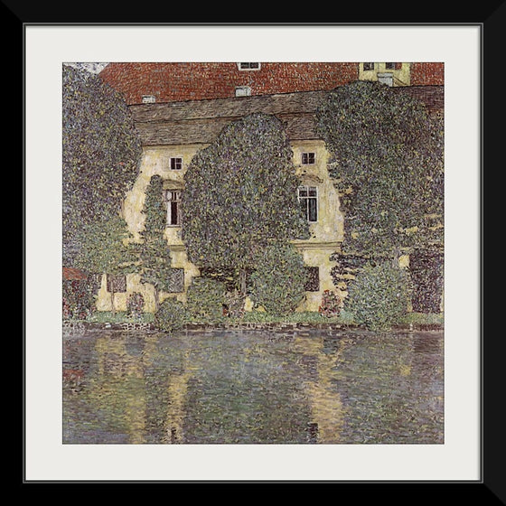 "Castle Kammer at Attersee III (Schloss Kammer am Attersee III)(1910)", Gustav Klimt