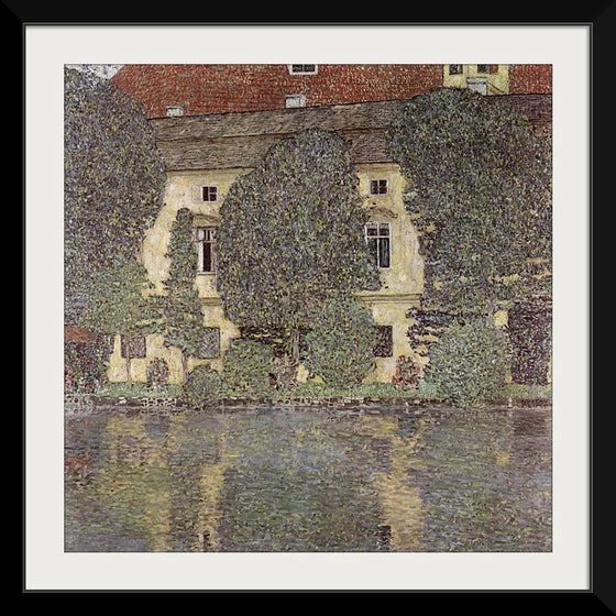 "Castle Kammer at Attersee III (Schloss Kammer am Attersee III)(1910)", Gustav Klimt