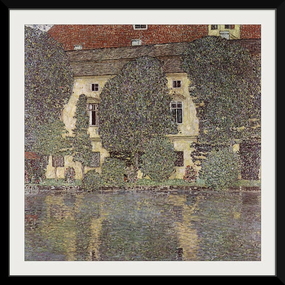 "Castle Kammer at Attersee III (Schloss Kammer am Attersee III)(1910)", Gustav Klimt