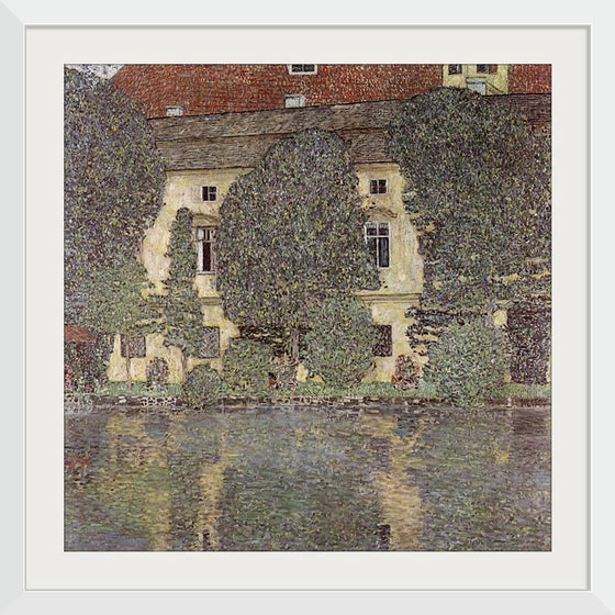 "Castle Kammer at Attersee III (Schloss Kammer am Attersee III)(1910)", Gustav Klimt