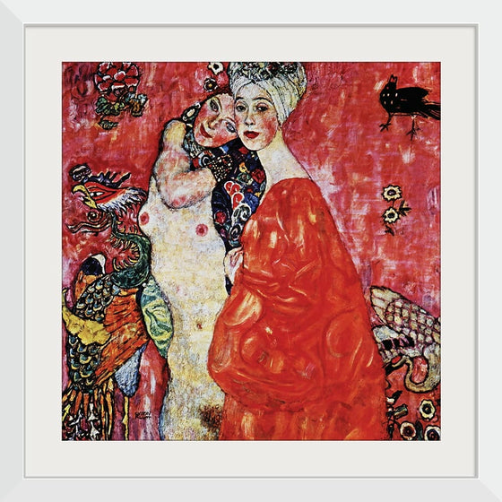 "Die Freundinnen(1916-1917)", Gustav Klimt