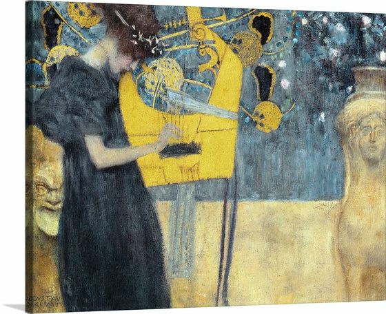 "Die Musik(1895)", Gustav Klimt