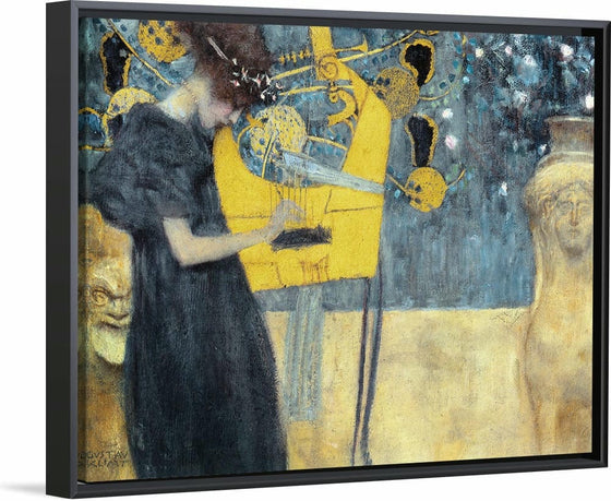 "Die Musik(1895)", Gustav Klimt