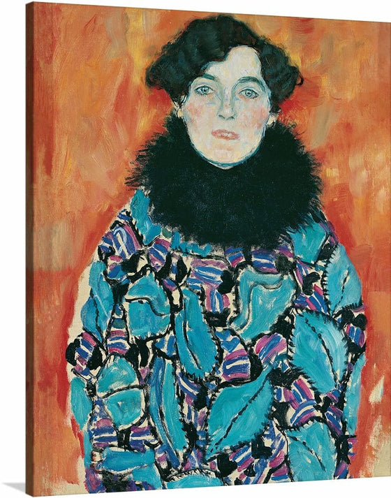 "Portrait of Johanna Staude(1917-1918)", Gustav Klimt