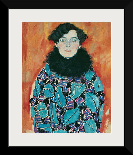 "Portrait of Johanna Staude(1917-1918)", Gustav Klimt