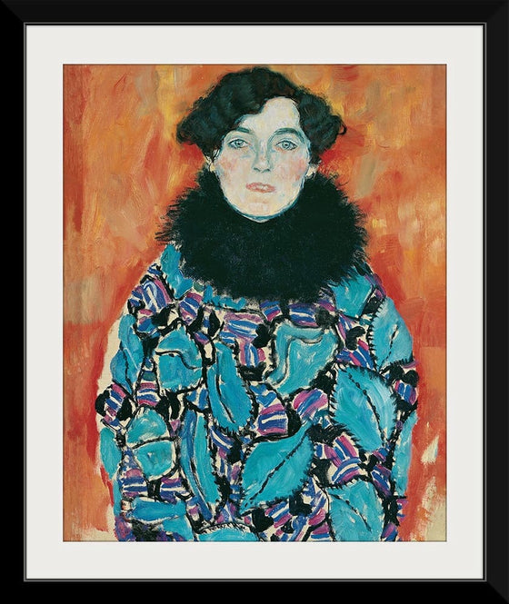 "Portrait of Johanna Staude(1917-1918)", Gustav Klimt