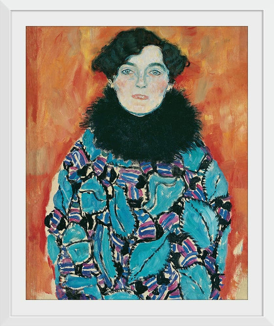 "Portrait of Johanna Staude(1917-1918)", Gustav Klimt