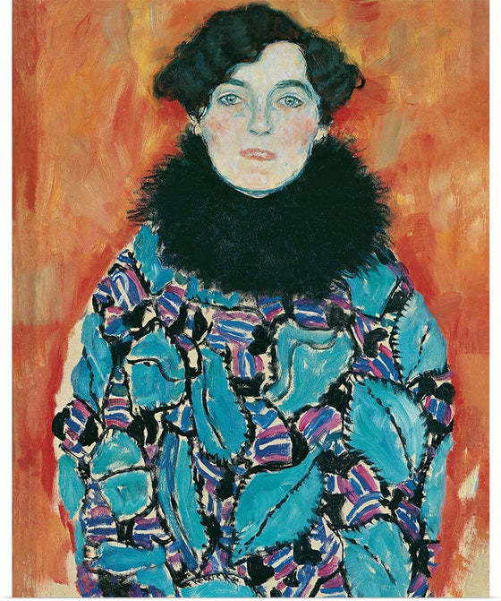 "Portrait of Johanna Staude(1917-1918)", Gustav Klimt