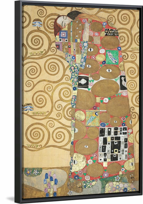 "Fulfillment(1905-1909)", Gustav Klimt