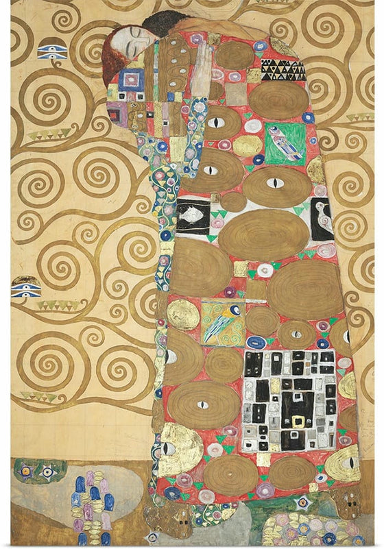 "Fulfillment(1905-1909)", Gustav Klimt