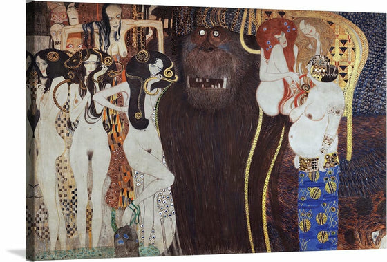 "Beethoven Frieze(1901)", Gustav Klimt