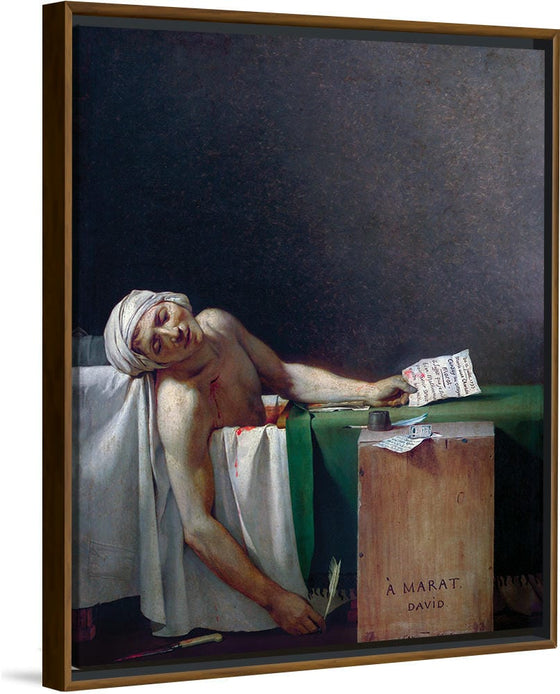 "The Death of Marat(1793)", Jacques-Louis David