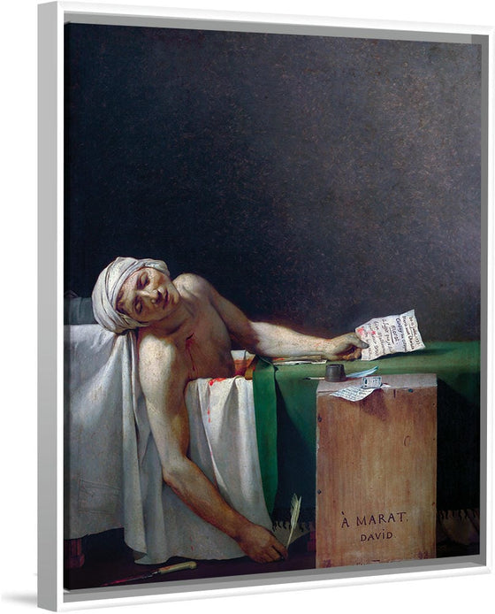 "The Death of Marat(1793)", Jacques-Louis David