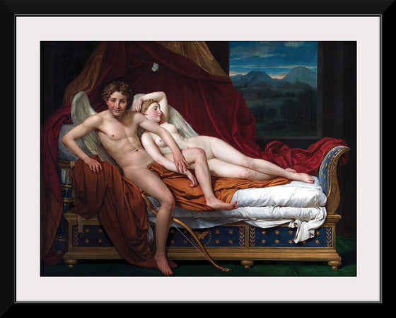 "Cupid and Psyche(1817)", Jacques-Louis David