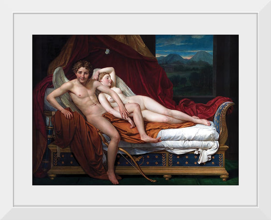 "Cupid and Psyche(1817)", Jacques-Louis David