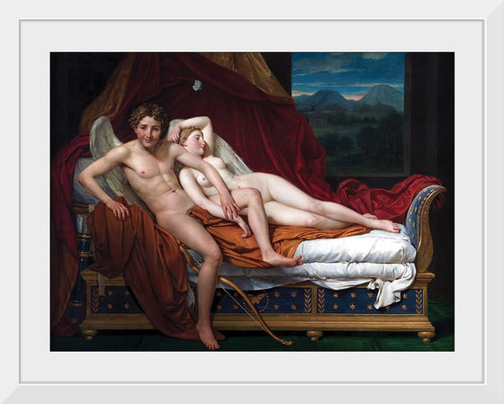 "Cupid and Psyche(1817)", Jacques-Louis David