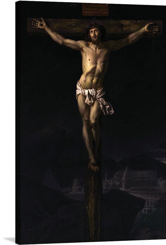 "Christ on the Cross(1782)", Jacque-Louis David