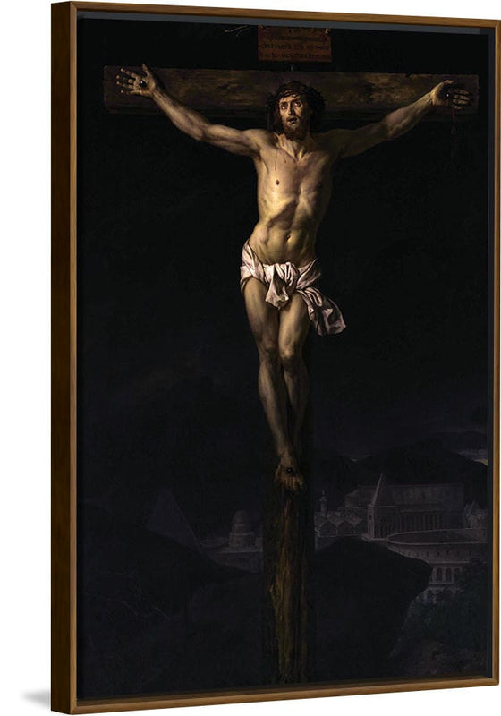 "Christ on the Cross(1782)", Jacque-Louis David