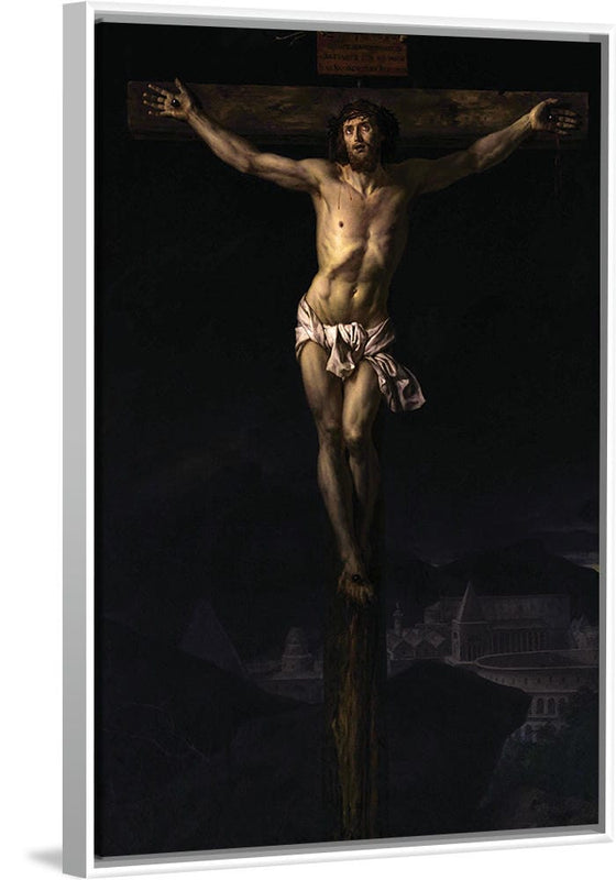 "Christ on the Cross(1782)", Jacque-Louis David