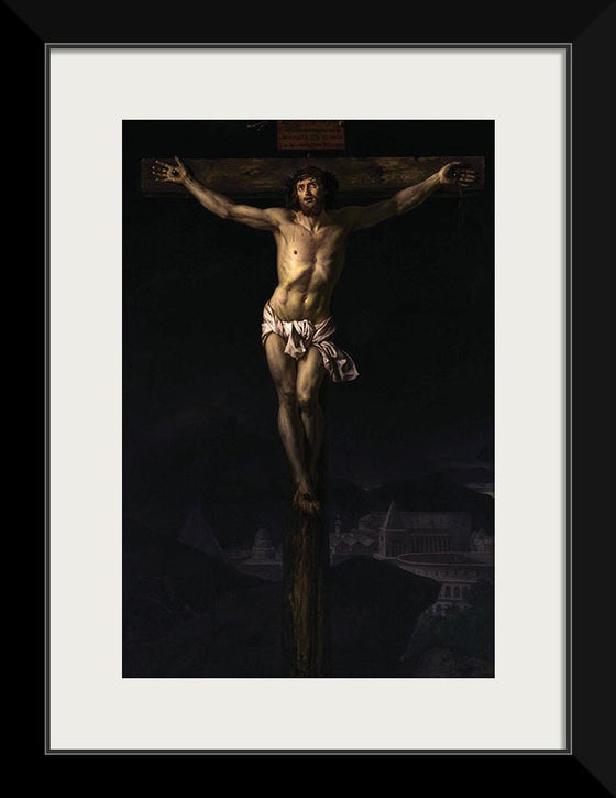 "Christ on the Cross(1782)", Jacque-Louis David