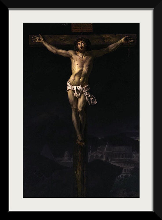 "Christ on the Cross(1782)", Jacque-Louis David