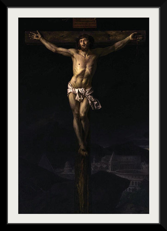 "Christ on the Cross(1782)", Jacque-Louis David