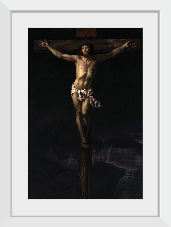 "Christ on the Cross(1782)", Jacque-Louis David