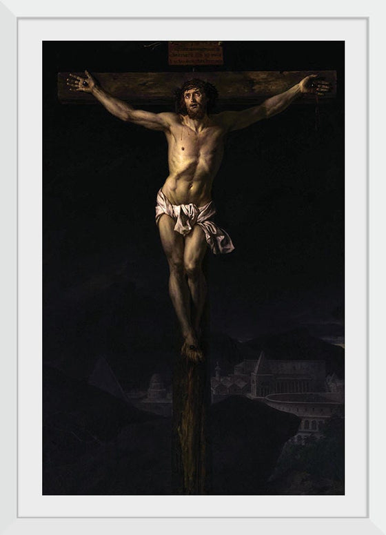 "Christ on the Cross(1782)", Jacque-Louis David